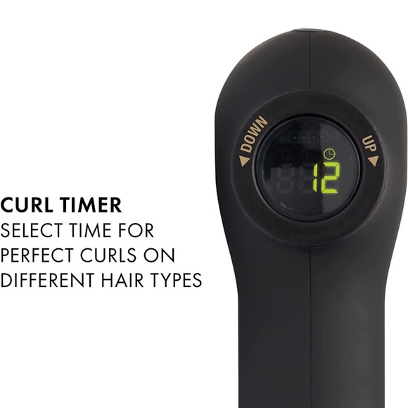 Hot Tools CurlBar, 1” barrel curling iron, brand new in box, heat glove included - Picture 3 of 4